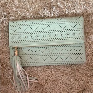Leather clutch